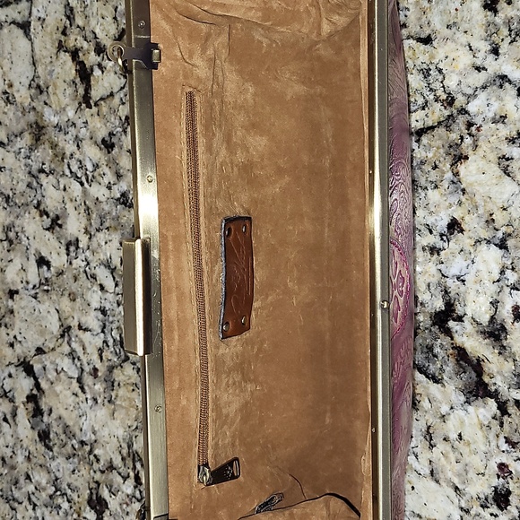 Patricia Nash Metallic Lace Athena Clutch